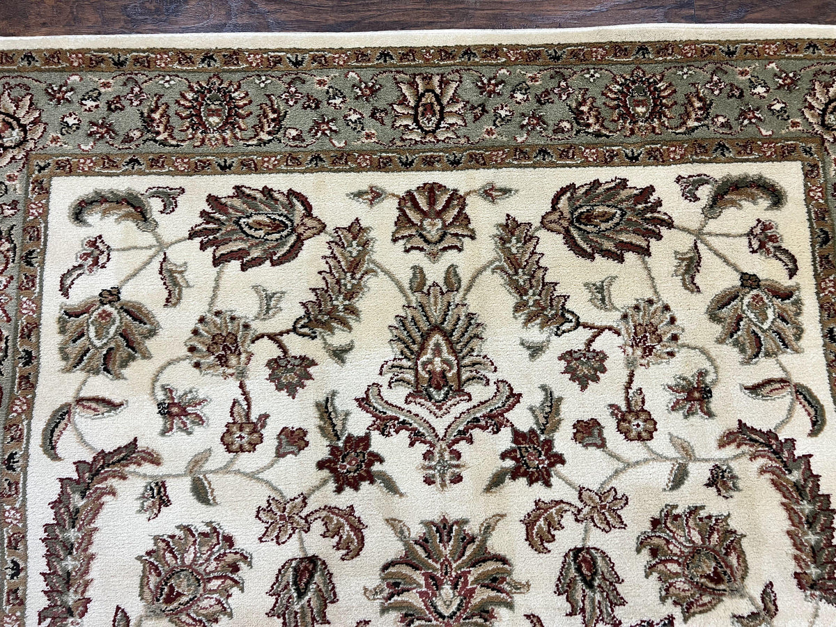 Floral Oriental Rug 5x7, Turkish Power Loomed Carpet, Traditional Design - Jewel Rugs, view 4