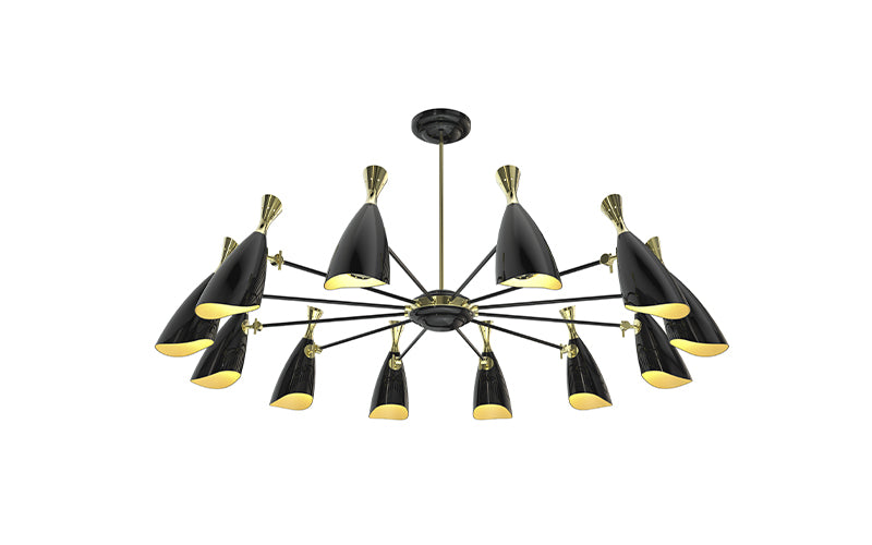 Duke Round Suspension Light image