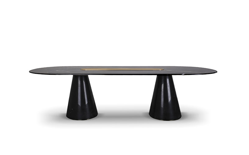 Bertoia Oval Dining Table image