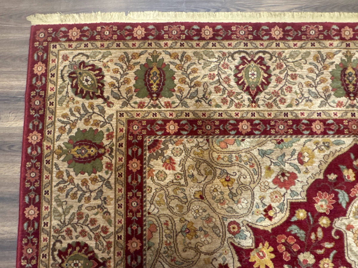 Karastan Rug 8.8 x 12, Antique Legends Royal Tabriz, Wool Pile, Vintage, Rare Design - Jewel Rugs, view 6