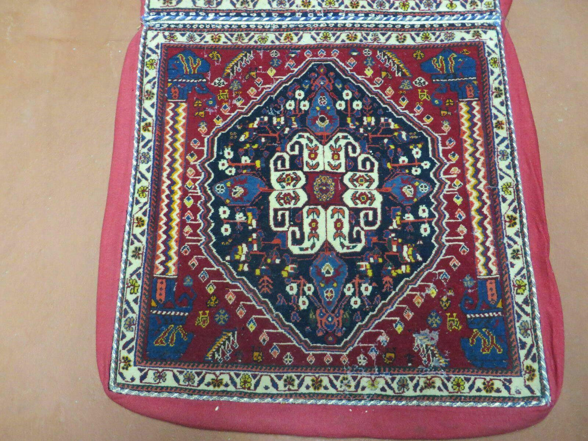 2'X 4' Antique Handmade Turkish Floral Oriental Wool Rug Pillow Case Cushion - Jewel Rugs, view 11