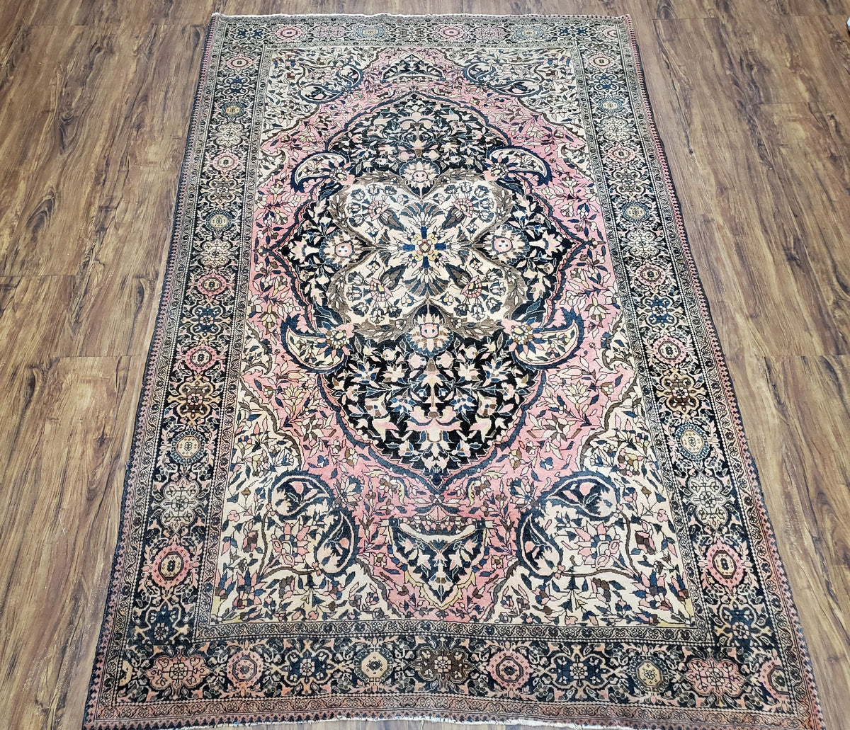 Antique Persian Farahan Rug, 4'1" x 6' 5" - Jewel Rugs, view 2