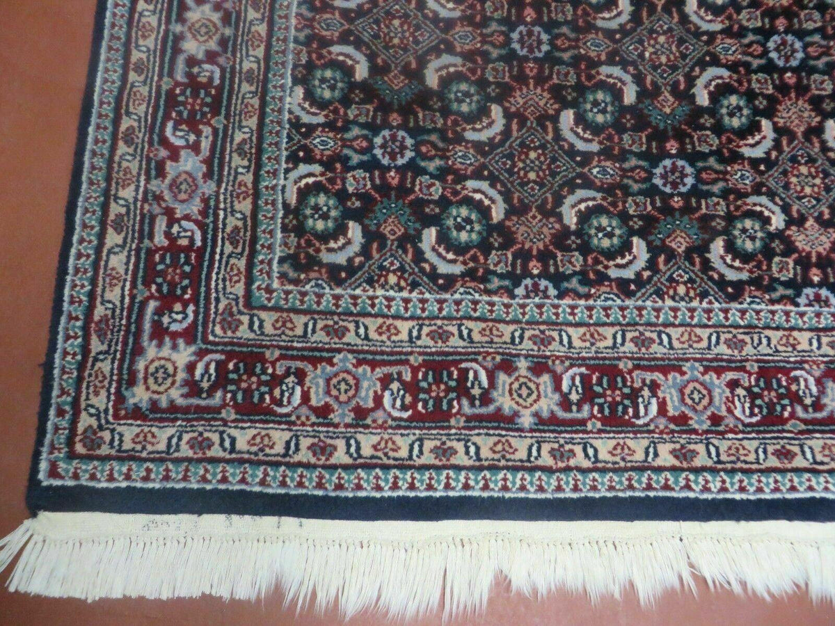 4' X 6' Vintage Handmade Indian Amristar Wool Rug Carpet Nice - Jewel Rugs, view 9
