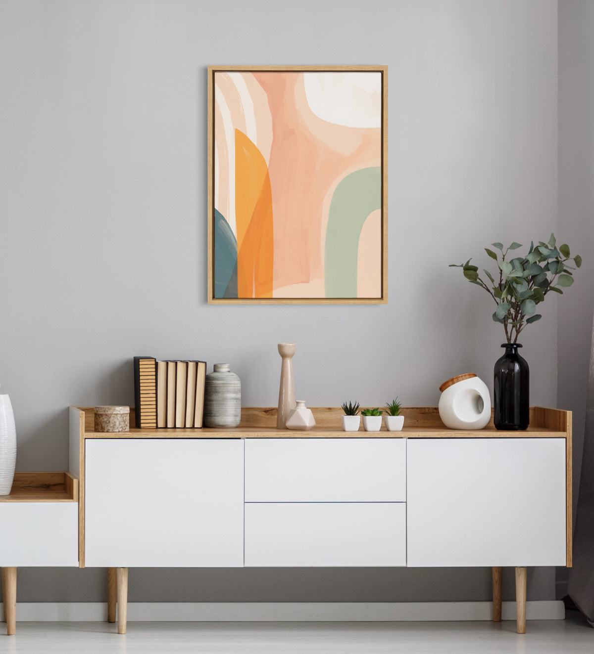 Sylvie Sunrise Over Marrakesh Framed Canvas by Kate Aurelia Holloway