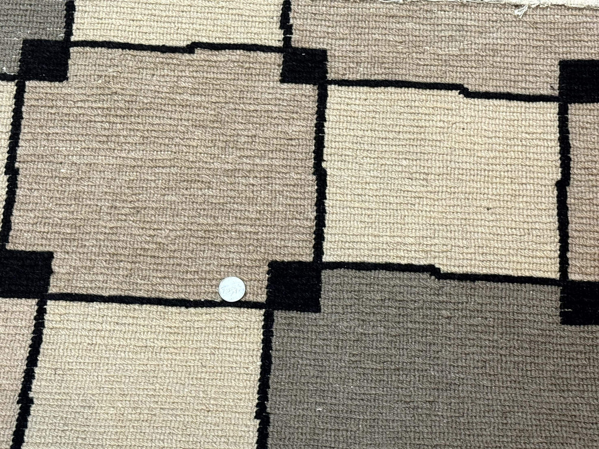 Tibetan Wool Rug 5x8, Contemporary Modern Carpet, Abstract Design, Soft Thick Pile, Pair B - Jewel Rugs, view 11