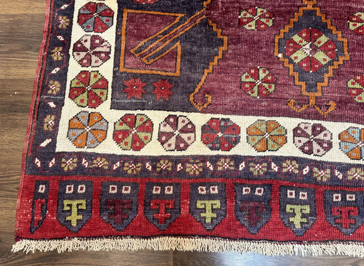 Turkish Kazak Rug 5x7, Geometric - Jewel Rugs, view 9