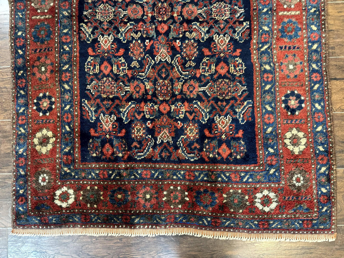 Antique Persian Tribal Rug 4x6, Kurdish Rug - Jewel Rugs, view 6