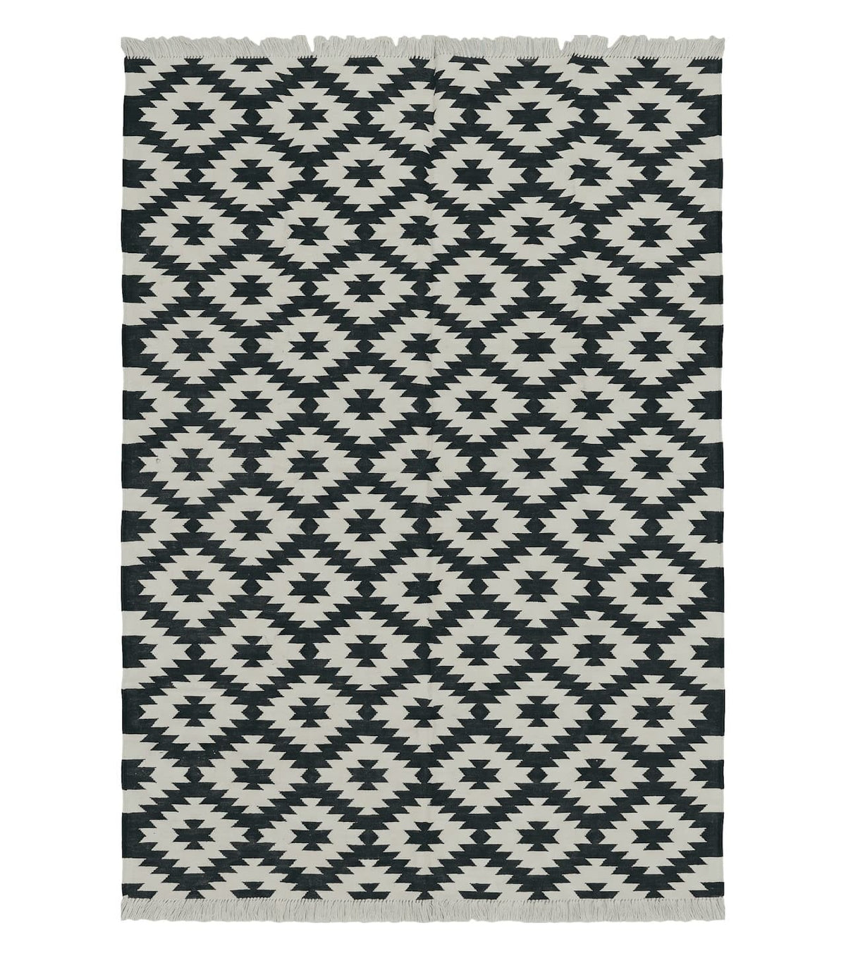 4' X 6' Hand Woven Wool Rug Contemporary Kilim Dhurrie Modern Oriental Area Rug - Jewel Rugs