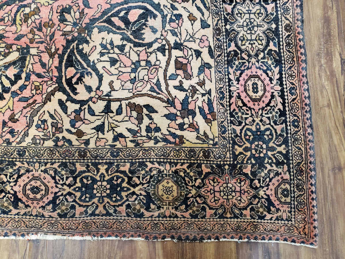Antique Persian Farahan Rug, 4'1" x 6' 5" - Jewel Rugs, view 10