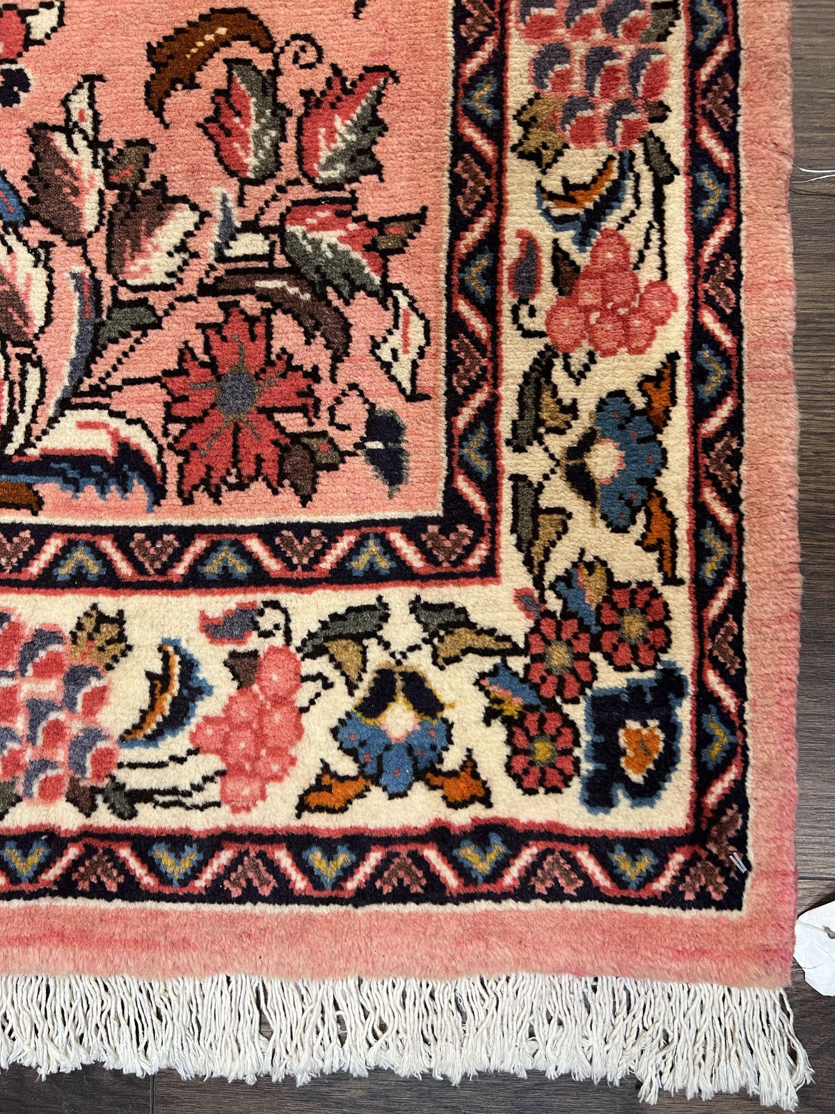 Persian Sarouk Runner Rug 2.9 x 13.6, Wool Floral Hand Knotted Runner - Jewel Rugs, view 9