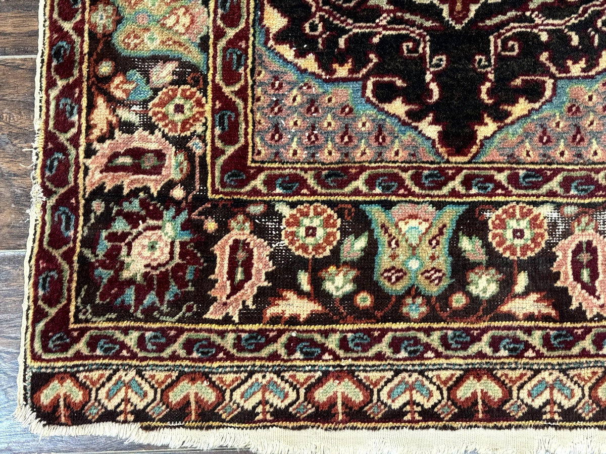 Antique Turkish Rug 4x6, Unique Rare Carpet - Jewel Rugs, view 9