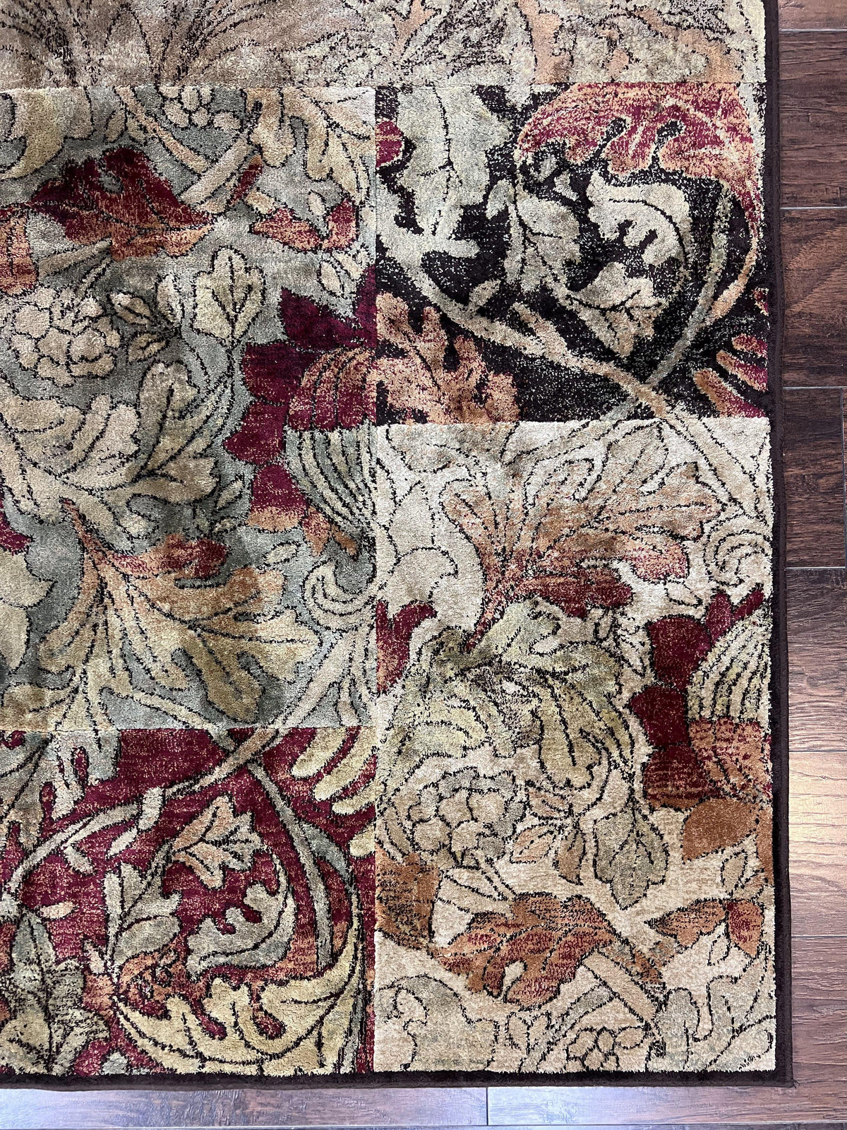 Modern Abstract Area Rug 5x7, Floral Design, Contemporary Carpet 5 x 7, Multicolor - Jewel Rugs, view 10