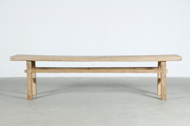 Vintage Bench XL Over 8 ft long Weathered natural image