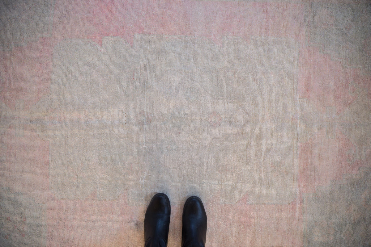 4x8 Vintage Distressed Oushak Rug Runner