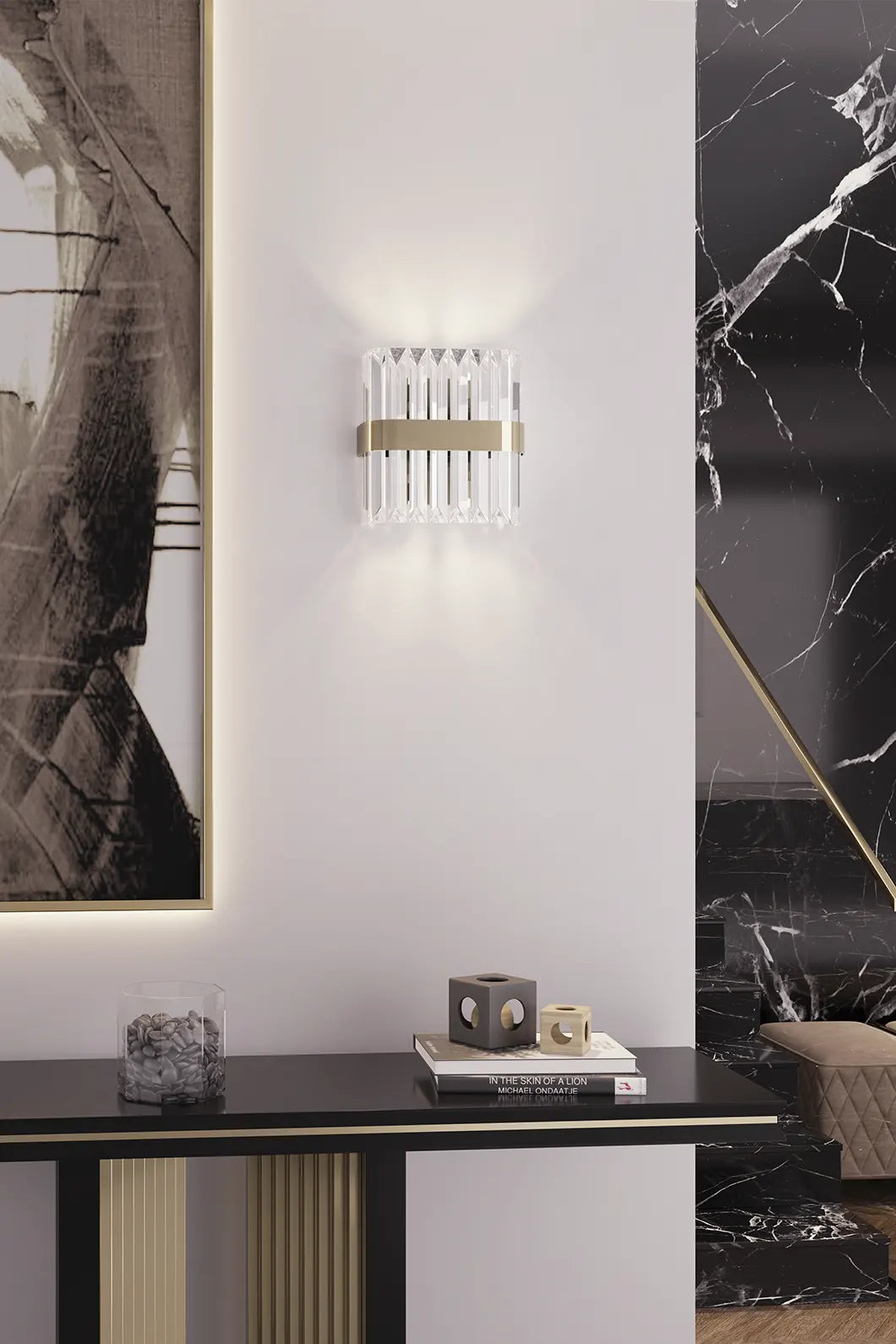 Liberty Slim Square Wall Light by Luxxu – view 3