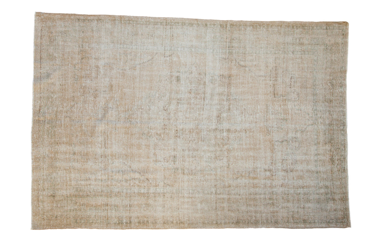 6x9 Vintage Distressed Oushak Carpet