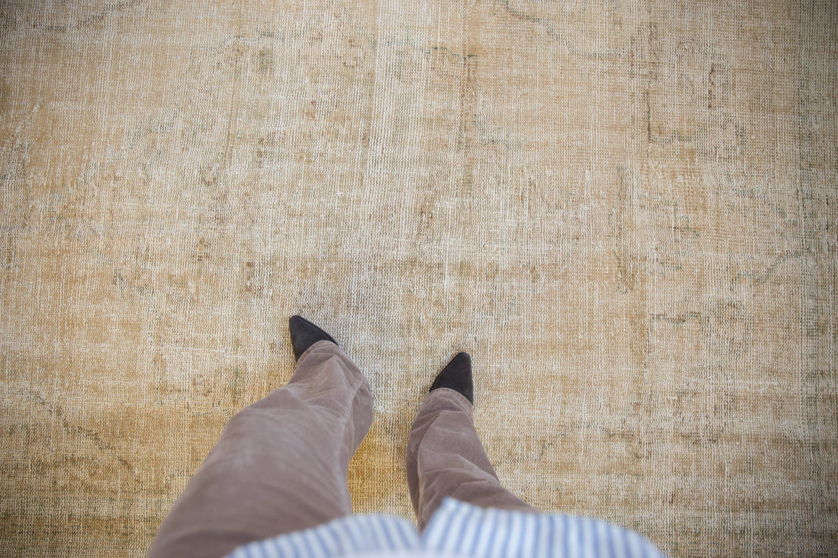 6x9 Vintage Distressed Oushak Carpet