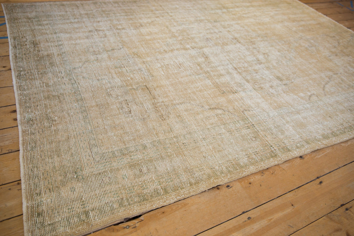 6x9 Vintage Distressed Oushak Carpet