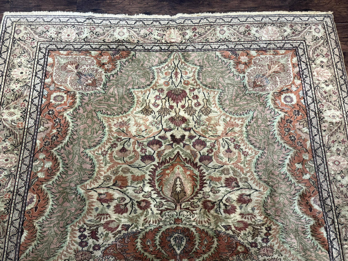 Antique Turkish Kayseri Rug 7x10 - Jewel Rugs, view 4