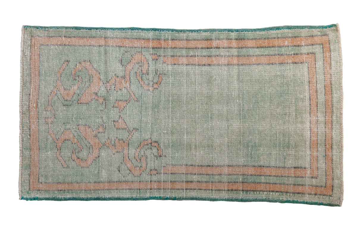 2.5x4.5 Vintage Distressed Oushak Rug