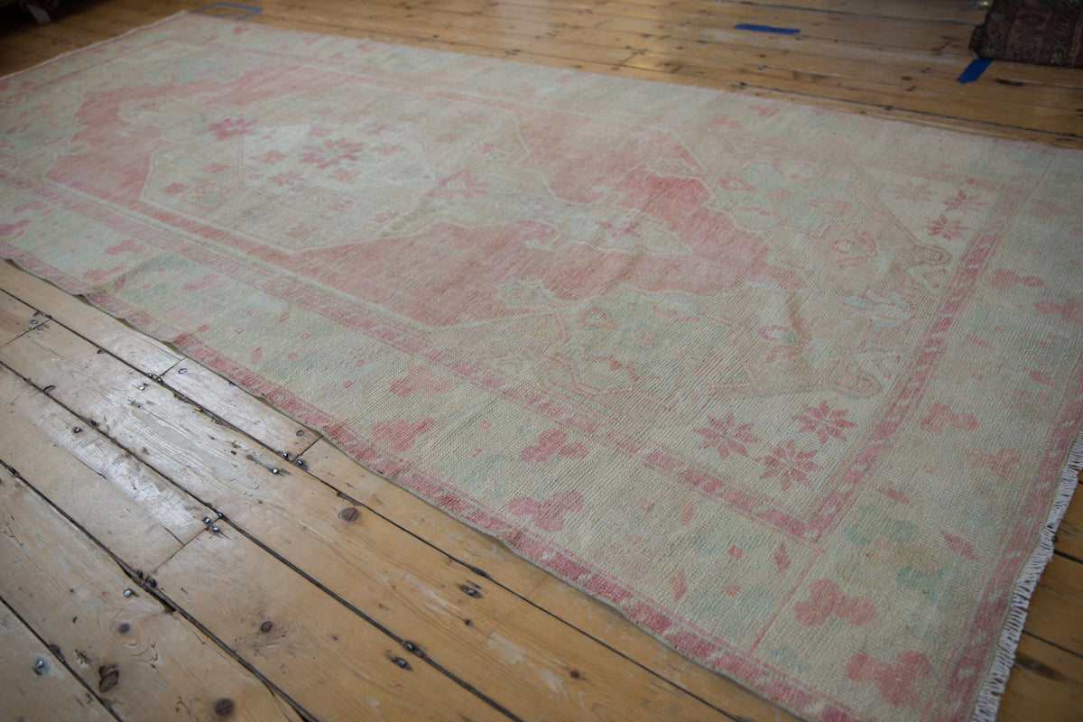5x12 Vintage Distressed Oushak Rug Runner