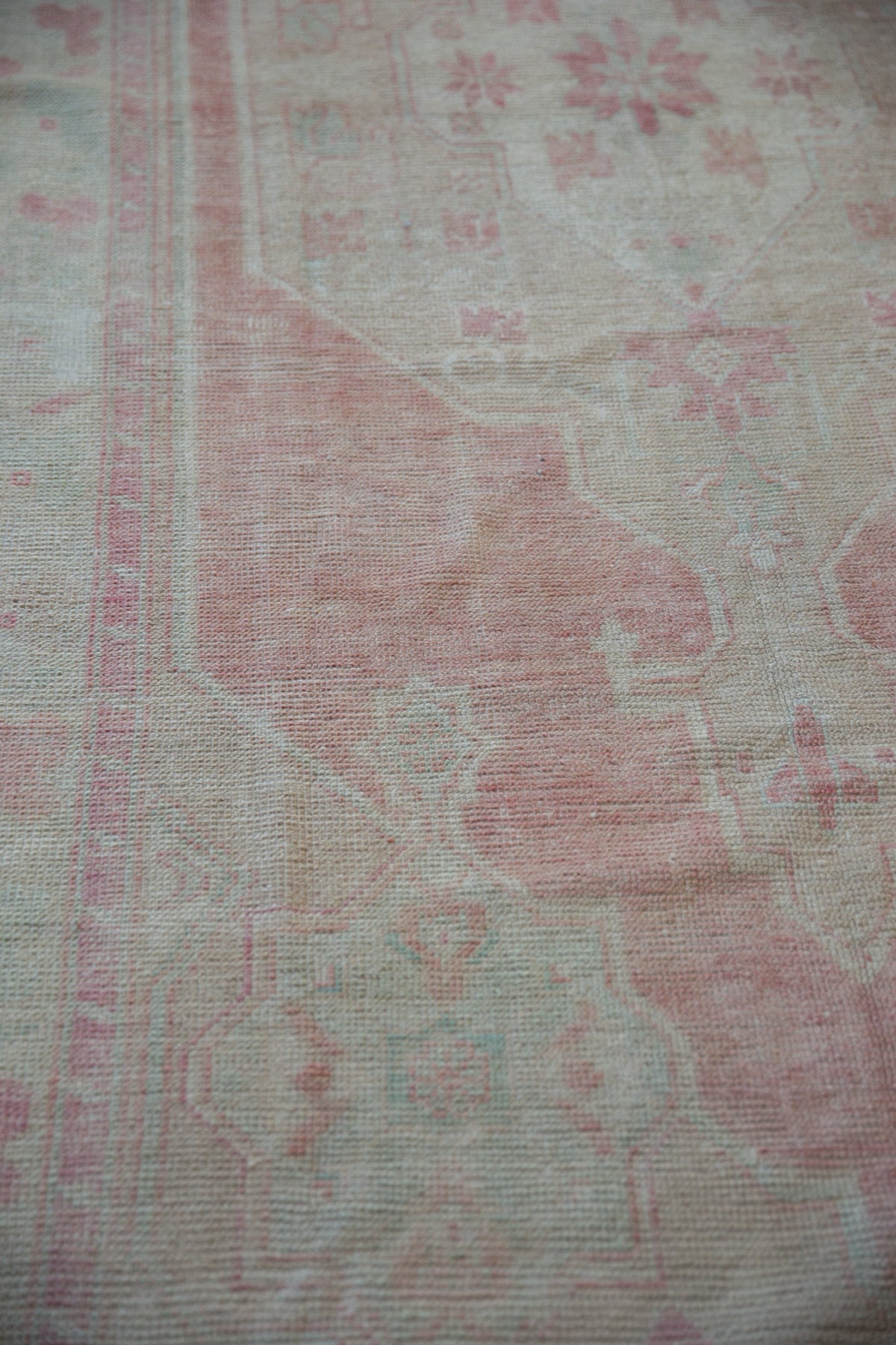 5x12 Vintage Distressed Oushak Rug Runner