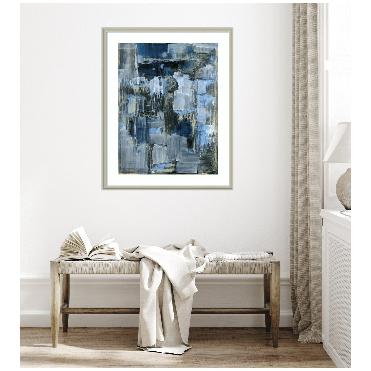 Framed Art Thunder Only Happens When its Raining by Leah Nadeau