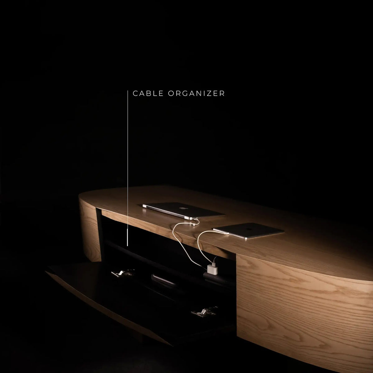 Nest Work Table by BEC Furniture — solid ash, view 6