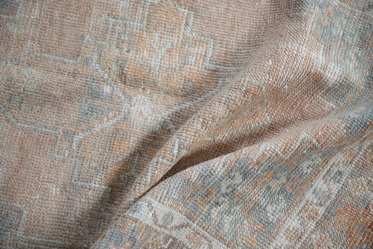 2.5x4 Vintage Distressed Oushak Rug