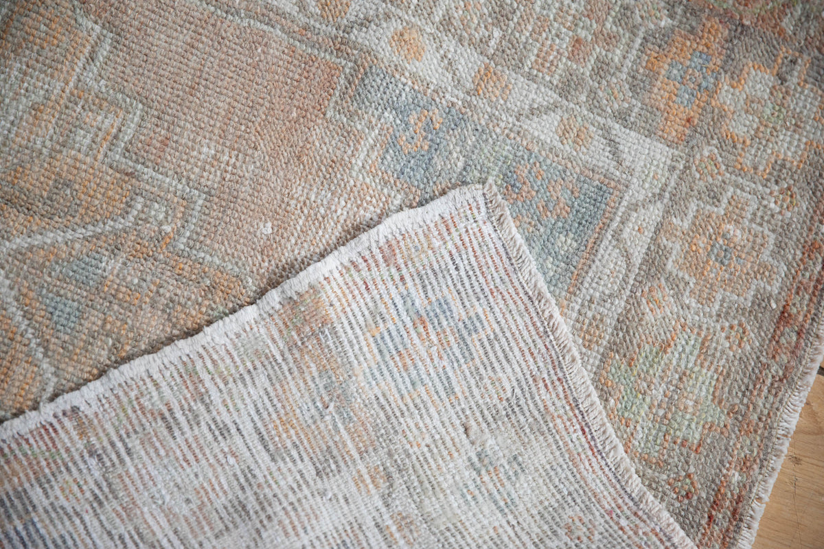2.5x4 Vintage Distressed Oushak Rug