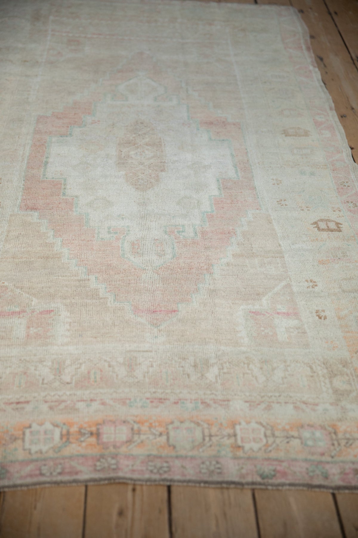 4x7.5 Vintage Distressed Oushak Rug