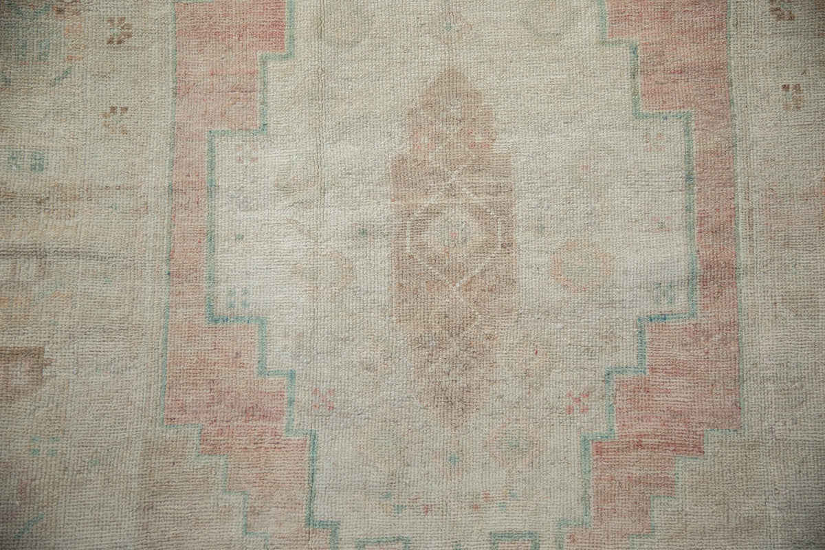 4x7.5 Vintage Distressed Oushak Rug