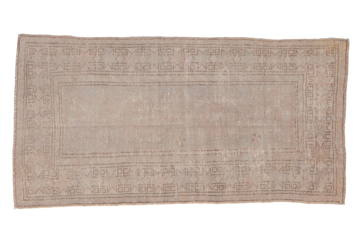 3x5.5 Vintage Distressed Oushak Rug