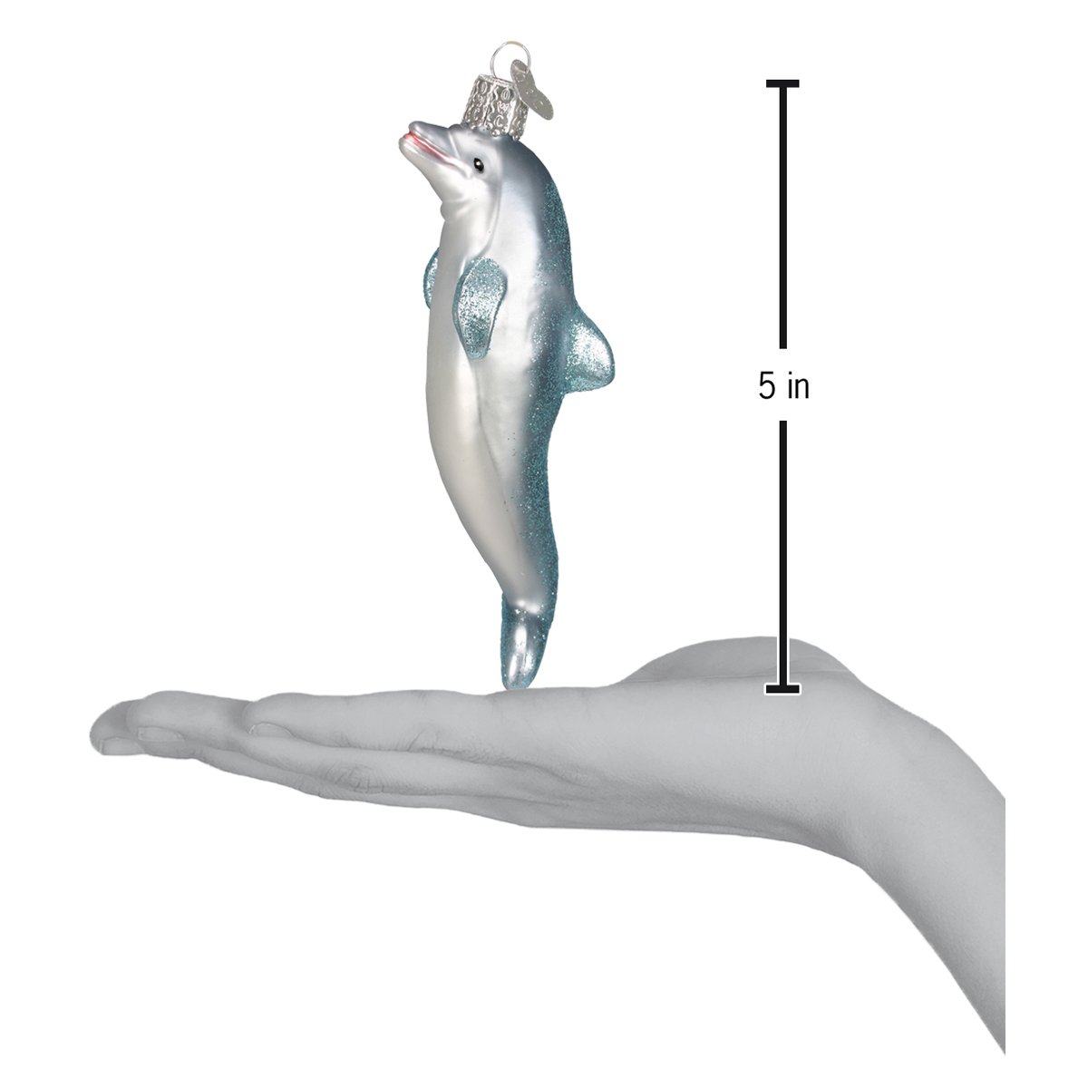 Playful Dolphin Ornament
