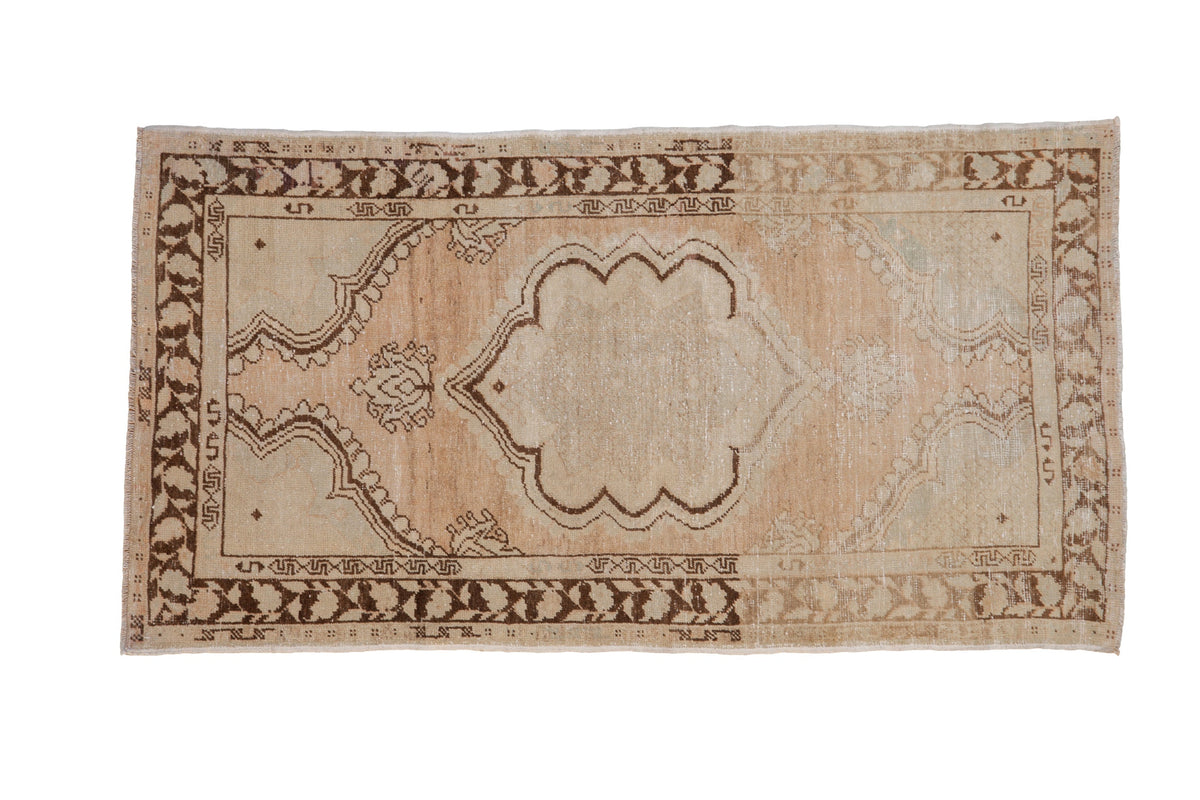 3x5.5 Vintage Distressed Oushak Rug