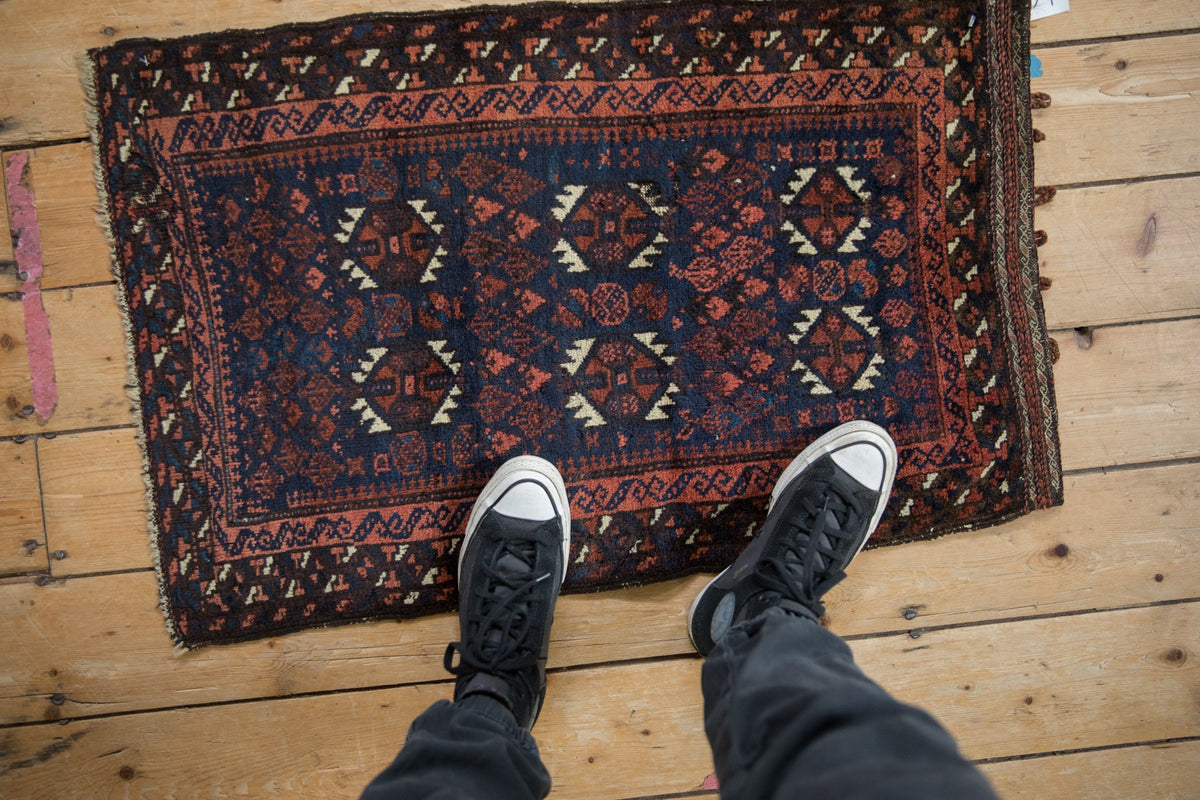 2x3 Antique Belouch Rug Mat