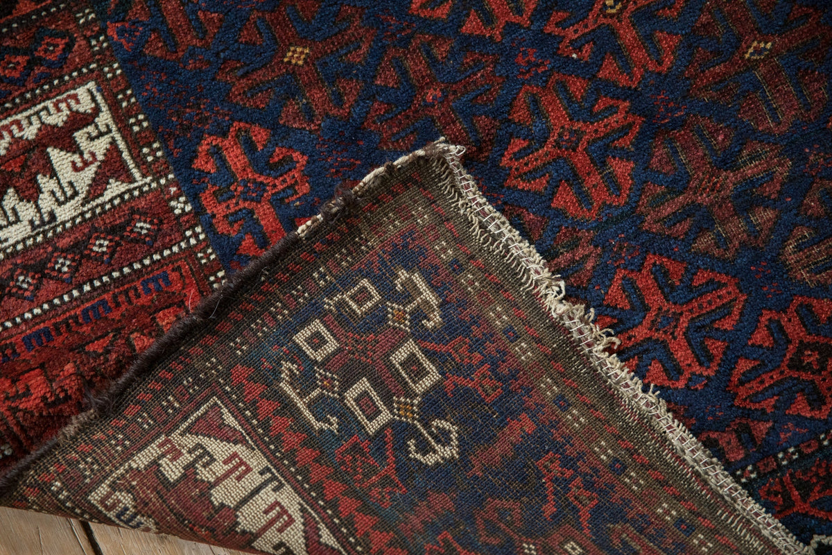 3x4.5 Antique Belouch Rug