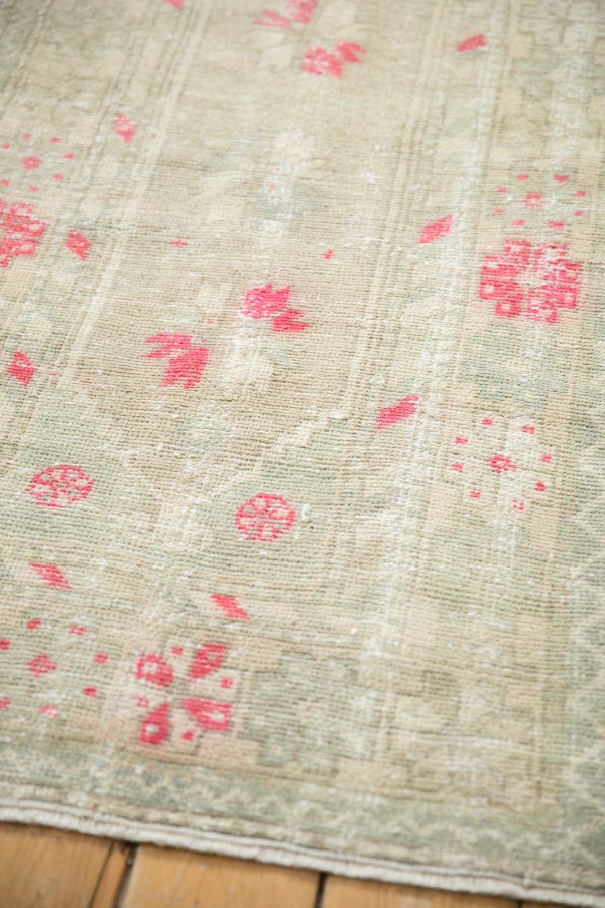 2.5x6 Vintage Distressed Oushak Rug Runner
