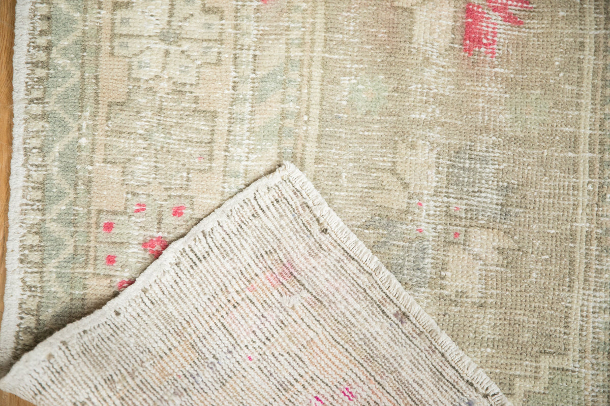 2.5x6 Vintage Distressed Oushak Rug Runner