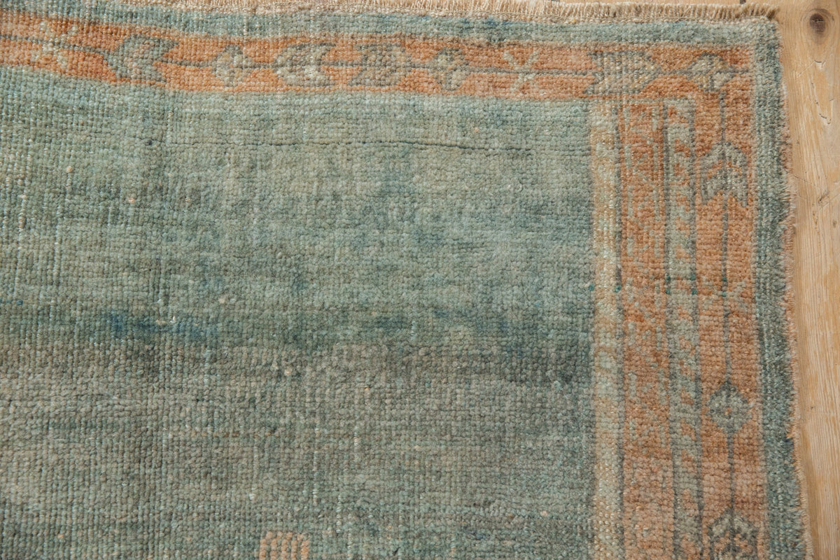 2.5x3.5 Vintage Oushak Rug