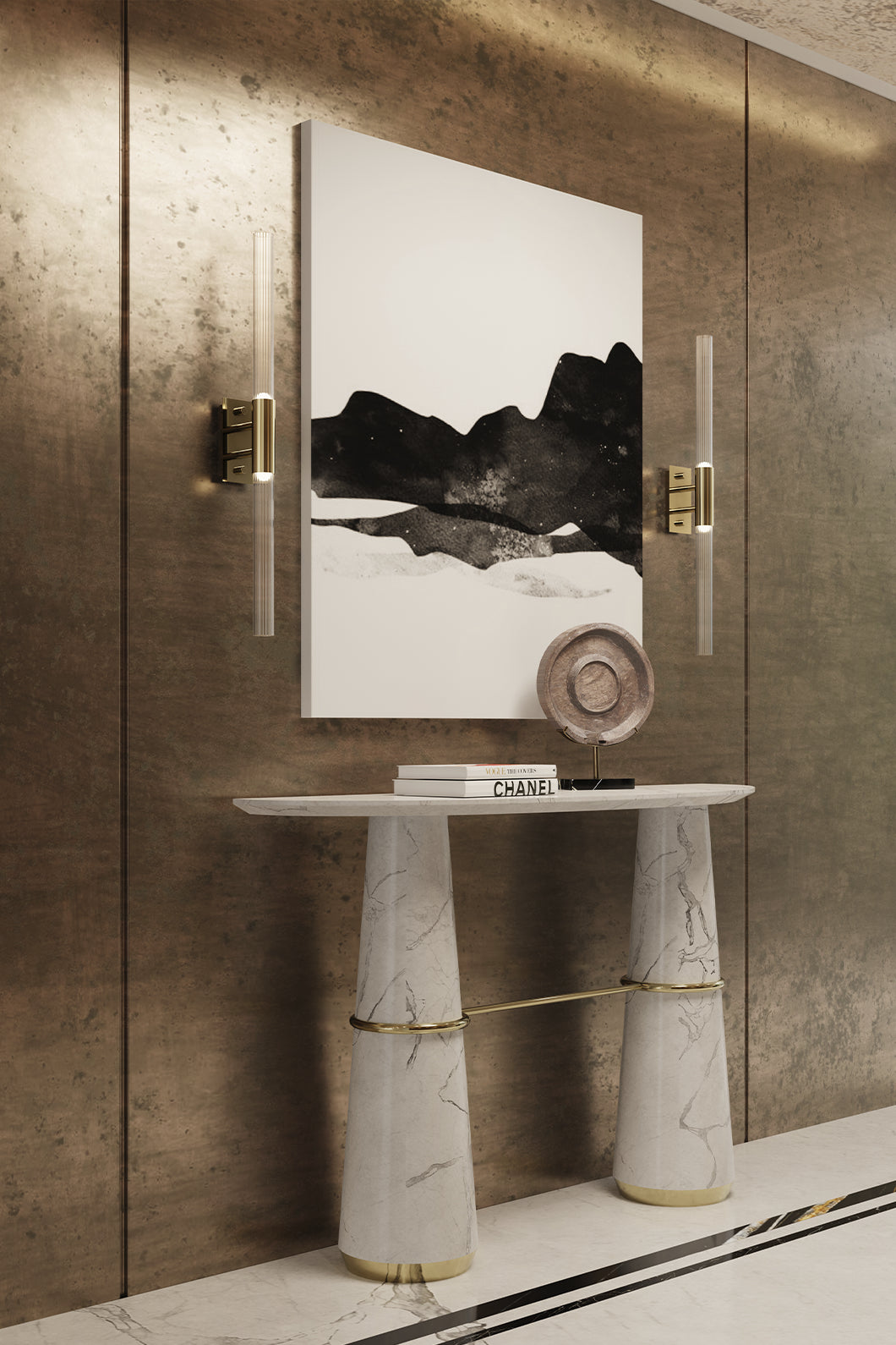 Waterfall II Big Wall Light by Luxxu – view 5