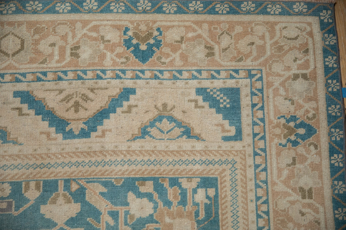 6x9.5 Vintage Distressed Oushak Carpet