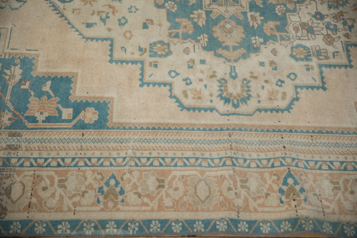6x9.5 Vintage Distressed Oushak Carpet