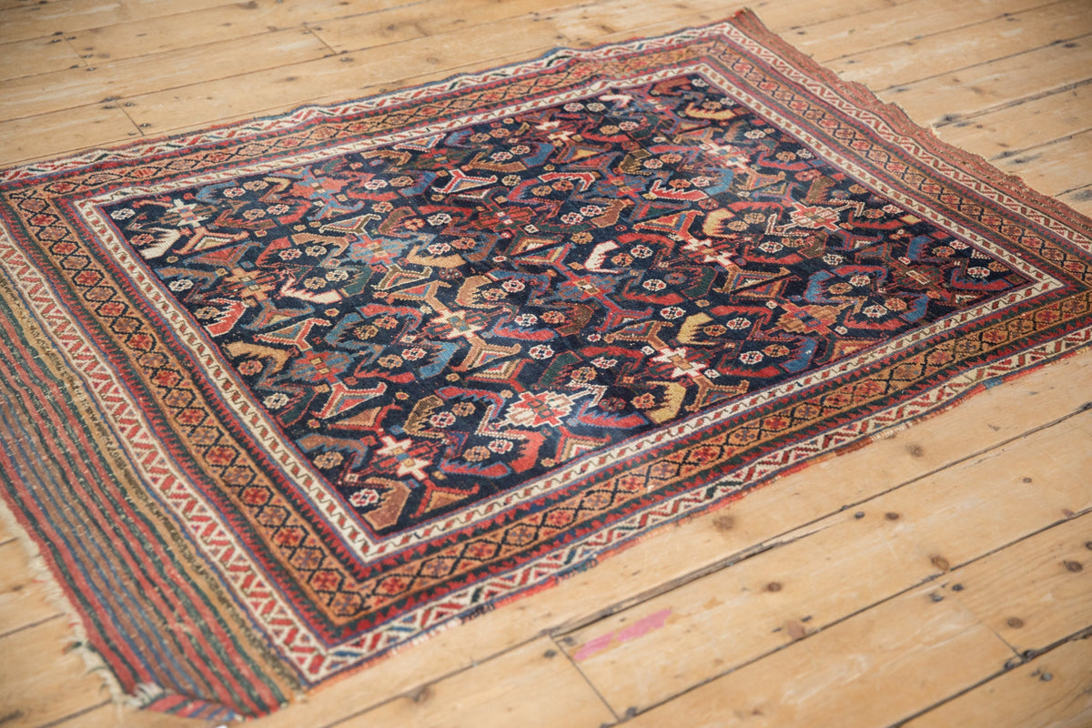 4x5.5 Antique Afshar Rug