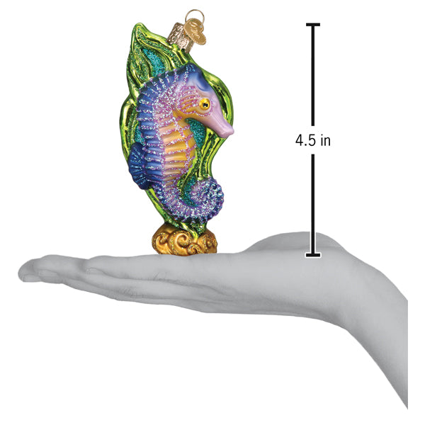 Bright Seahorse Ornament