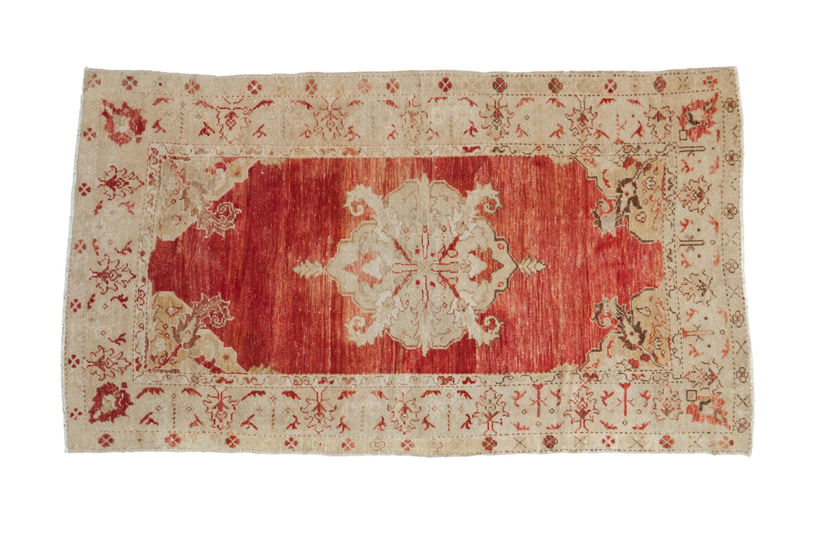 3.5x6 Vintage Distressed Anatolian Rug