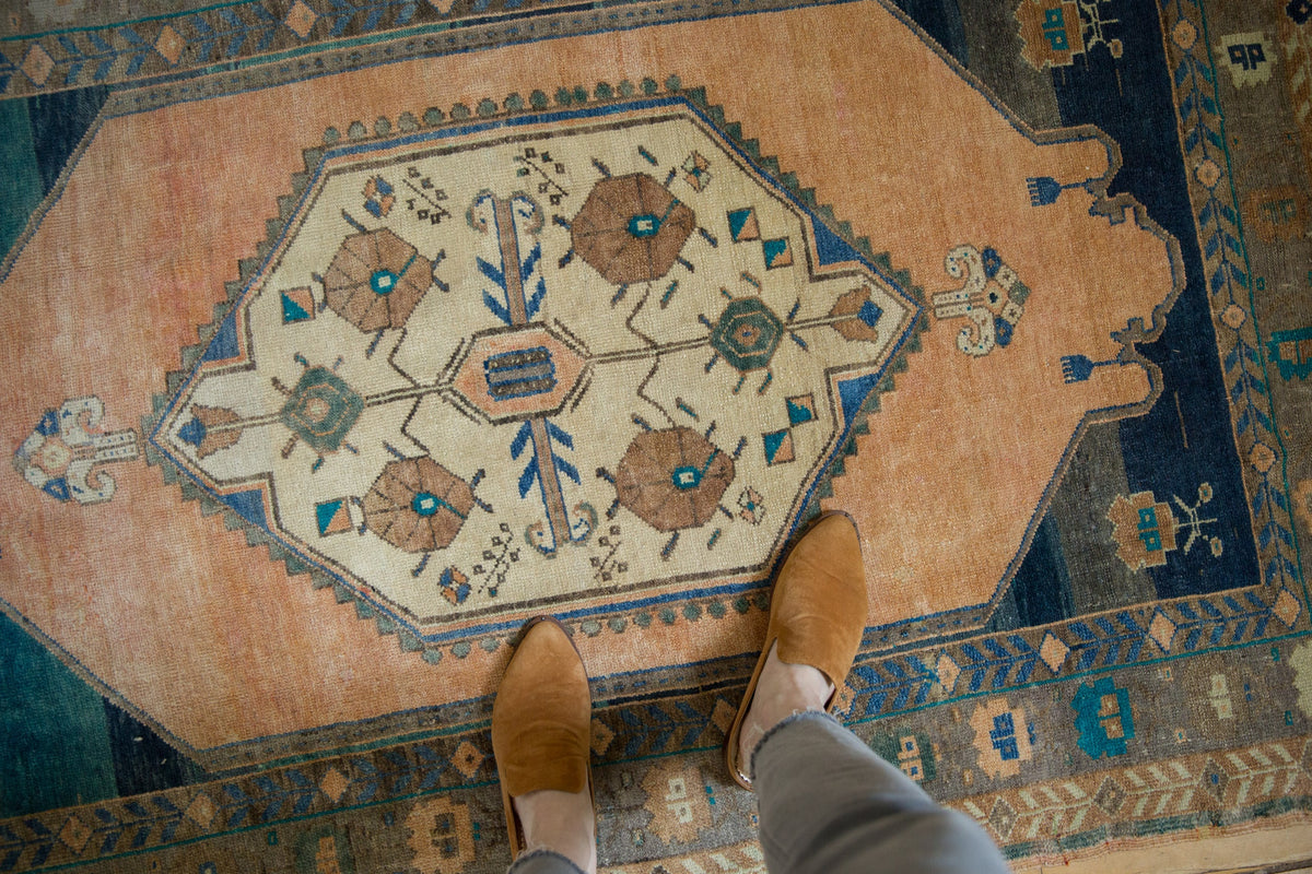 4x6 Vintage Distressed Oushak Rug