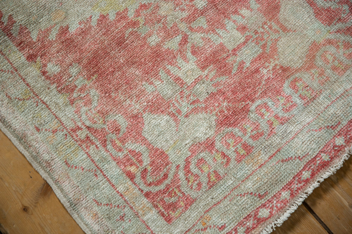 2.5x5 Vintage Distressed Oushak Rug Runner