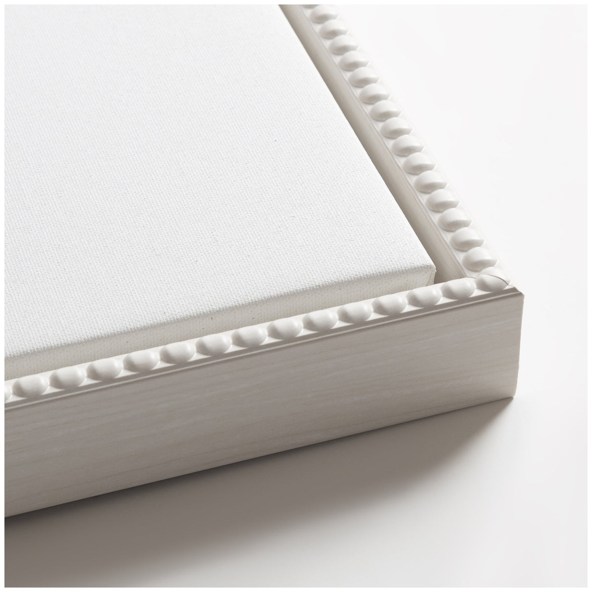 Sylvie Beach Love Letter Blue Framed Canvas by Honey Island Studio