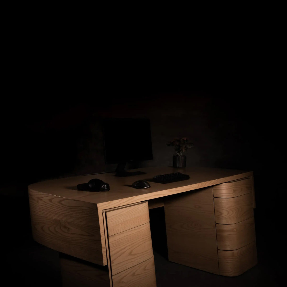 Nest Work Table by BEC Furniture — solid ash, view 7